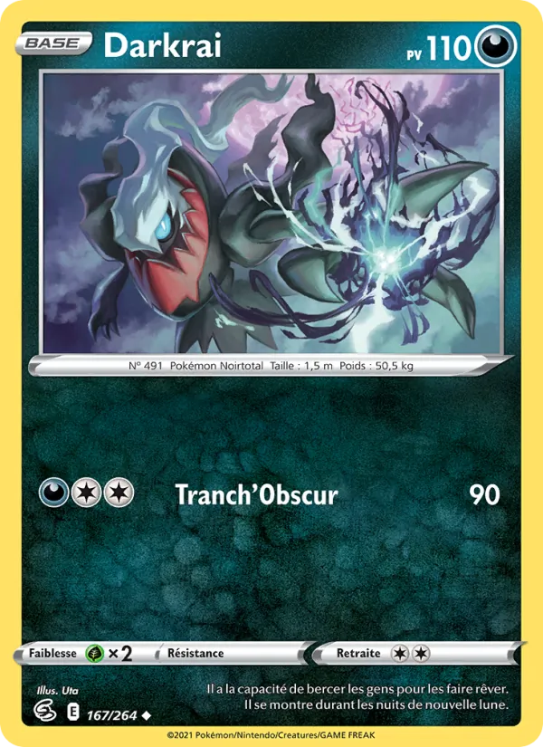 Darkrai Poing de Fusion 167/264