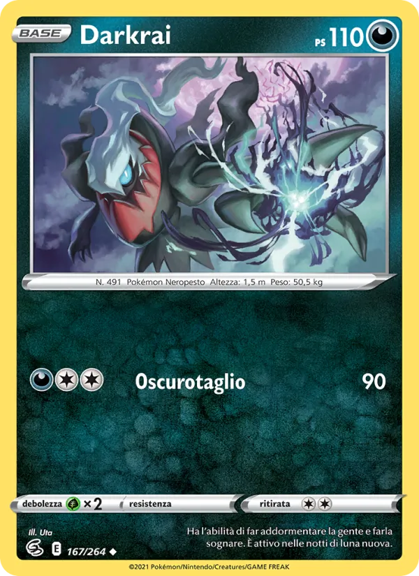 Darkrai Colpo Fusione 167/264