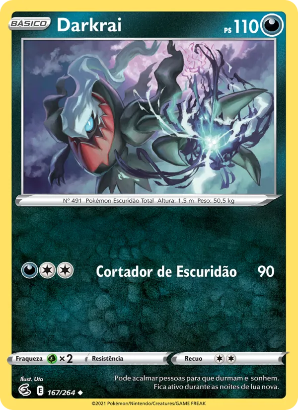 Darkrai Golpe Fusão 167/264