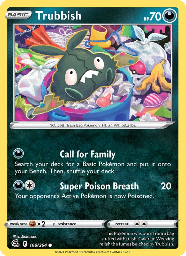 Trubbish Fusion Strike 168/264