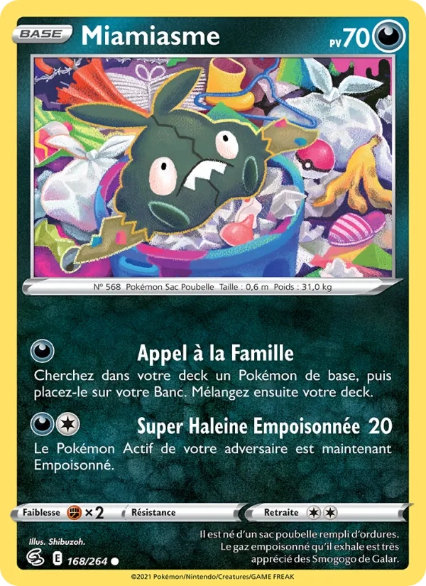 Miamiasme Poing de Fusion 168/264
