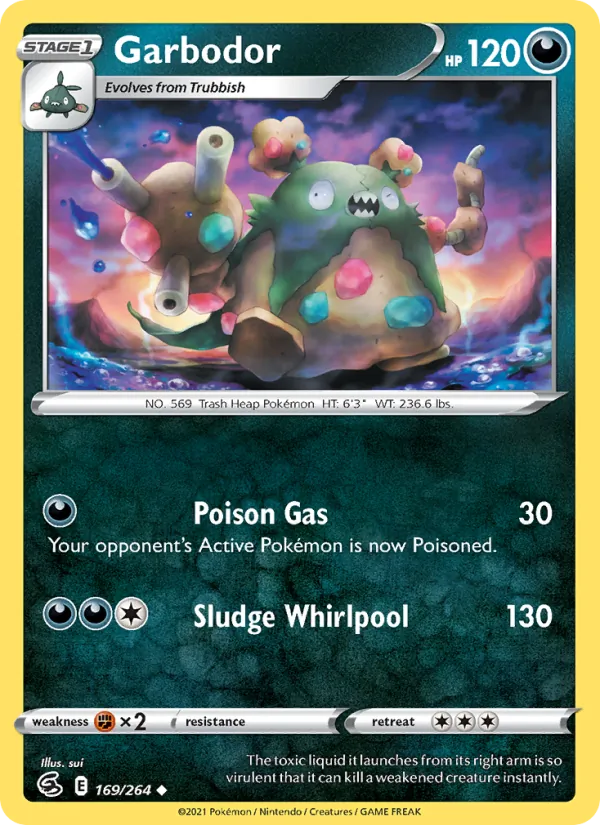 Garbodor Fusion Strike 169/264