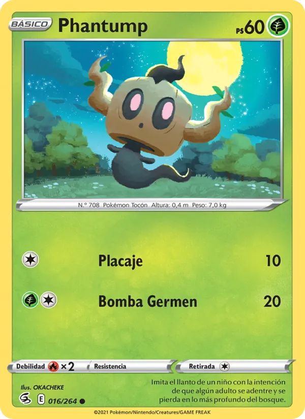 Phantump Golpe Fusión 16/264