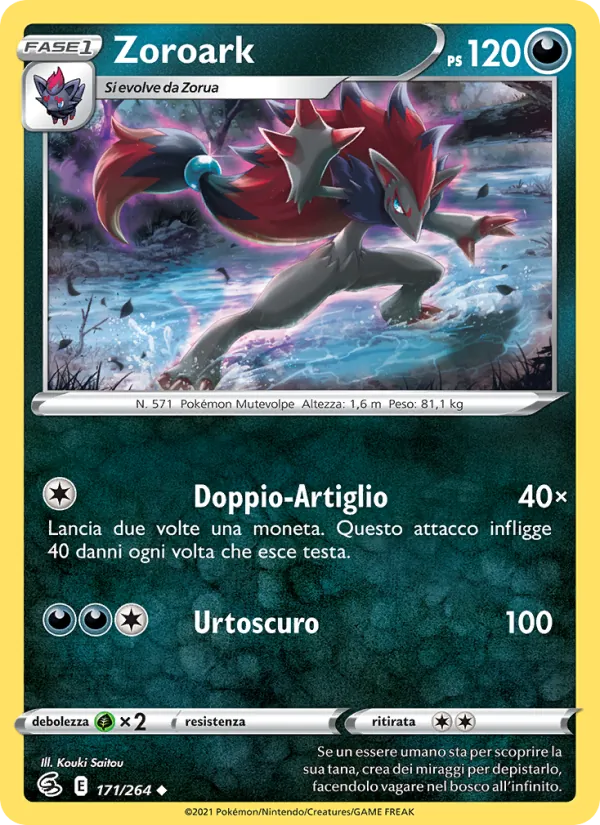 Zoroark Colpo Fusione 171/264