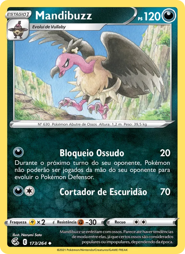 Mandibuzz Golpe Fusão 173/264