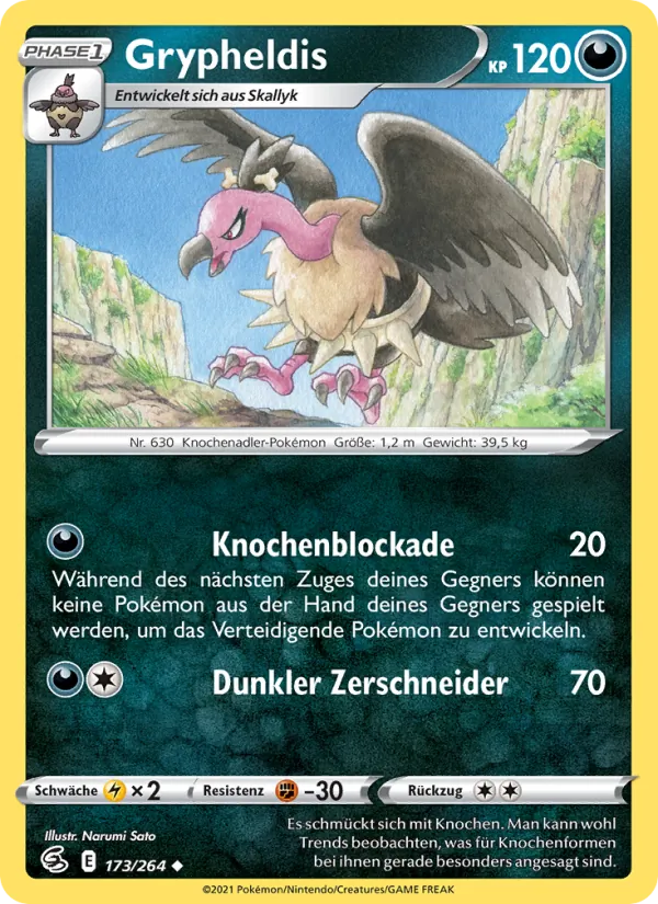 Grypheldis Fusionsangriff 173/264
