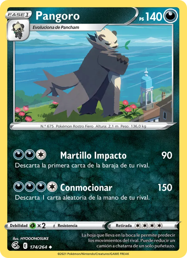 Pangoro Golpe Fusión 174/264