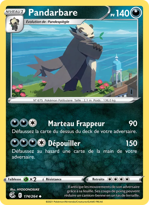 Pandarbare Poing de Fusion 174/264