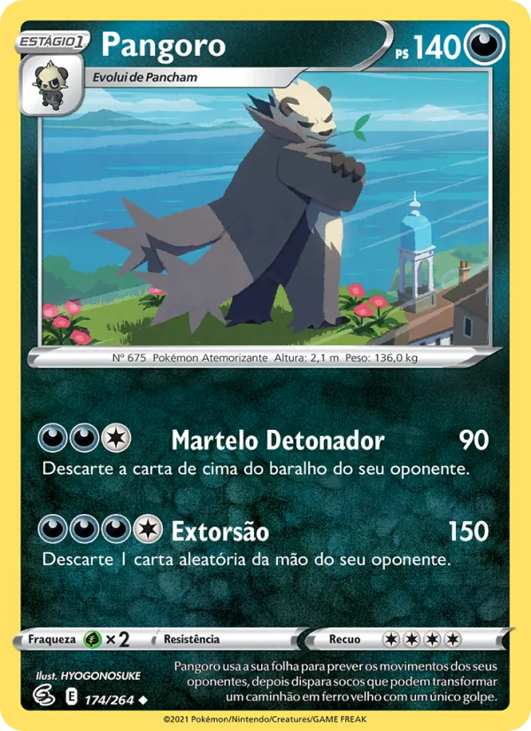 Pangoro Golpe Fusão 174/264