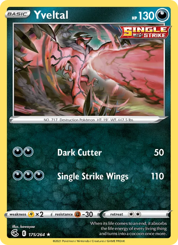 Yveltal Fusion Strike 175/264