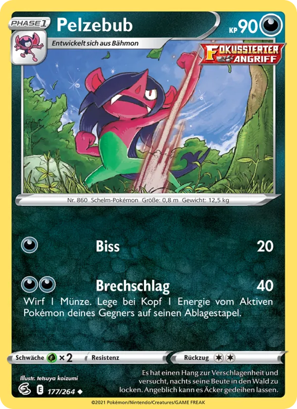Pelzebub Fusionsangriff 177/264
