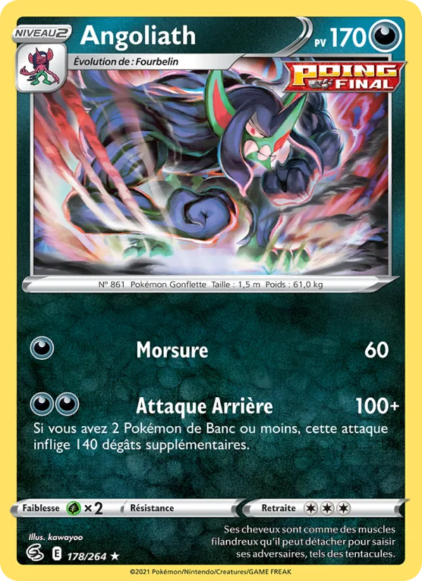 Angoliath Poing de Fusion 178/264