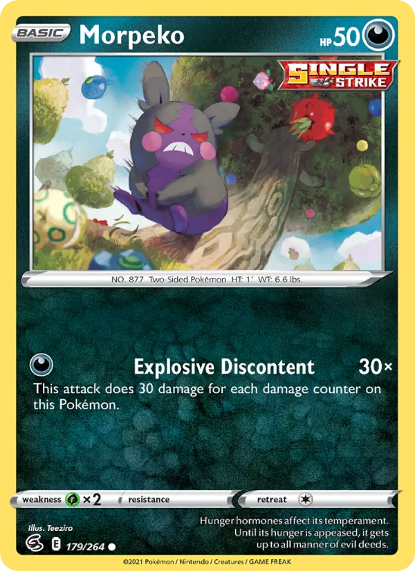 Morpeko Fusion Strike 179/264