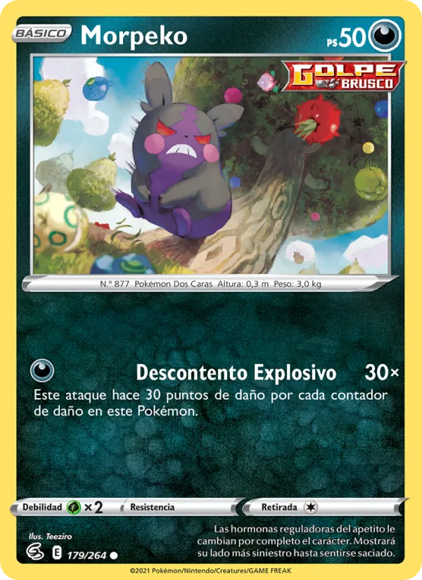 Morpeko Golpe Fusión 179/264