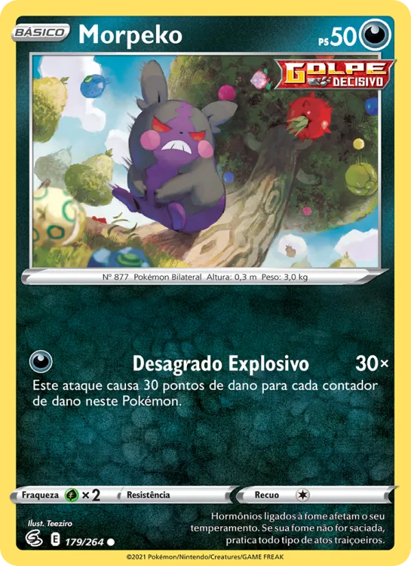 Morpeko Golpe Fusão 179/264