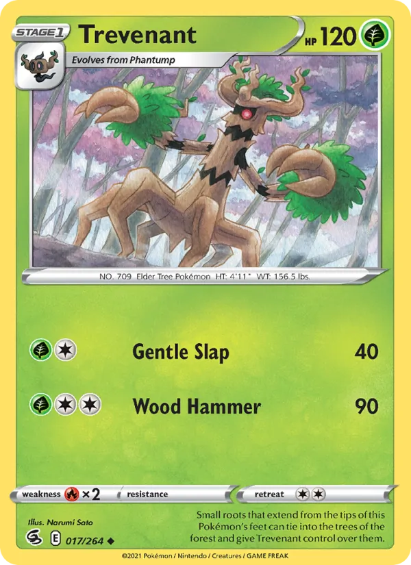 Trevenant Fusion Strike 17/264