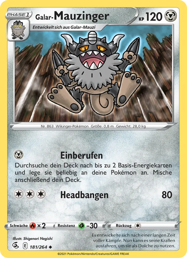 Galar-Mauzinger Fusionsangriff 181/264