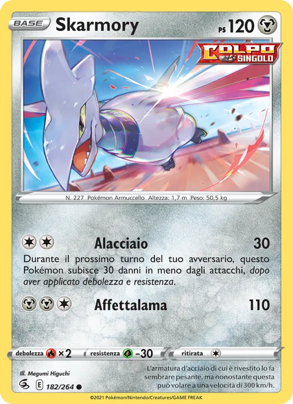 Skarmory Colpo Fusione 182/264
