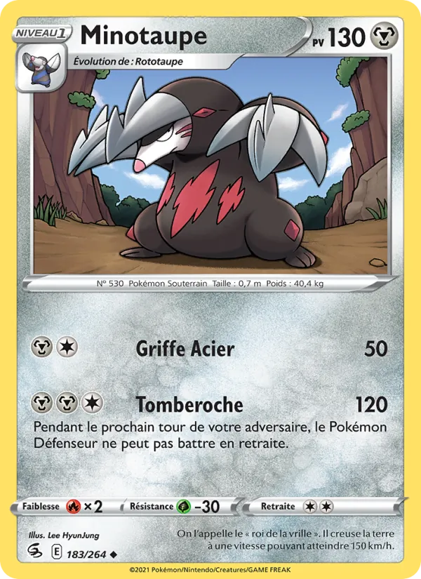 Minotaupe Poing de Fusion 183/264