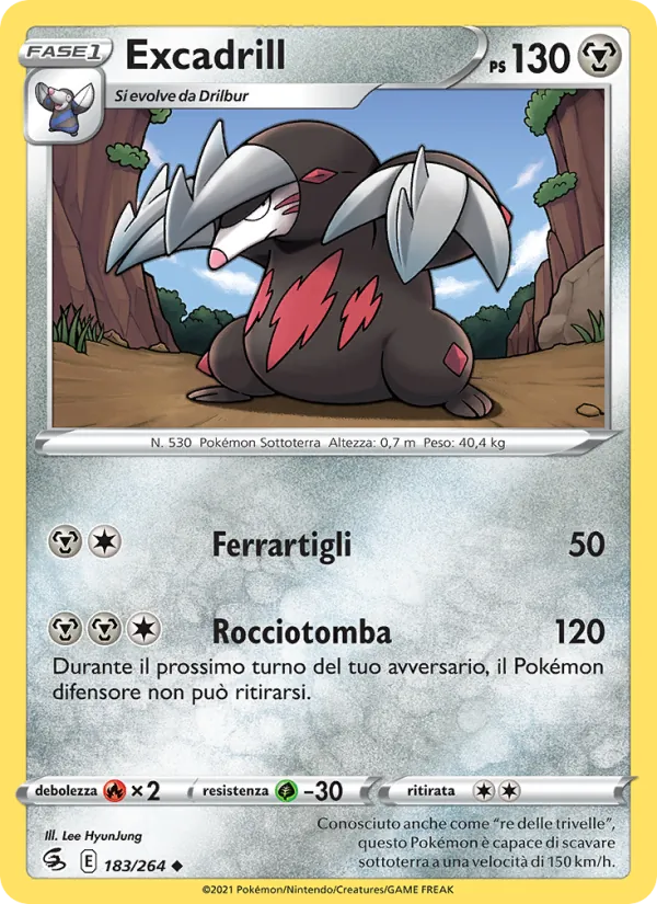 Excadrill Colpo Fusione 183/264