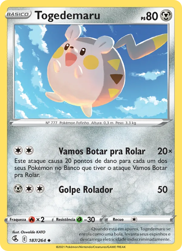 Togedemaru Golpe Fusão 187/264