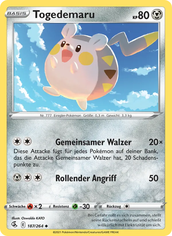 Togedemaru Fusionsangriff 187/264