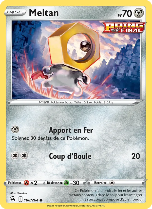 Meltan Poing de Fusion 188/264