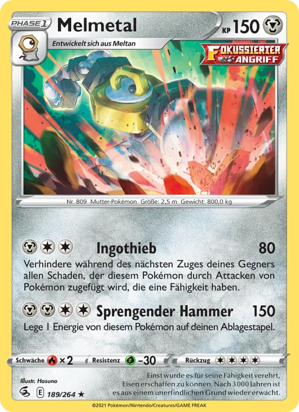 Melmetal Fusionsangriff 189/264