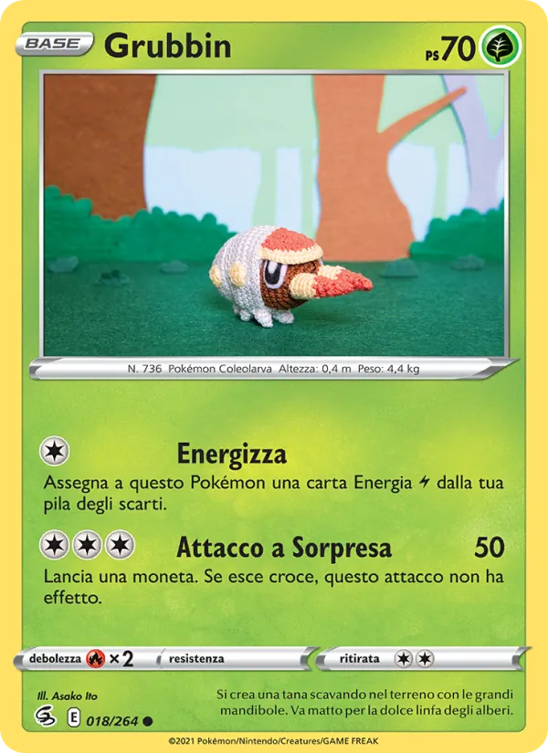 Grubbin Colpo Fusione 18/264
