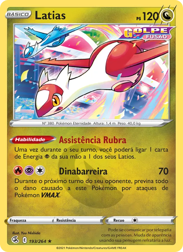 Latias Golpe Fusão 193/264