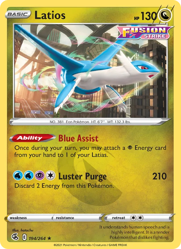 Latios Fusion Strike 194/264