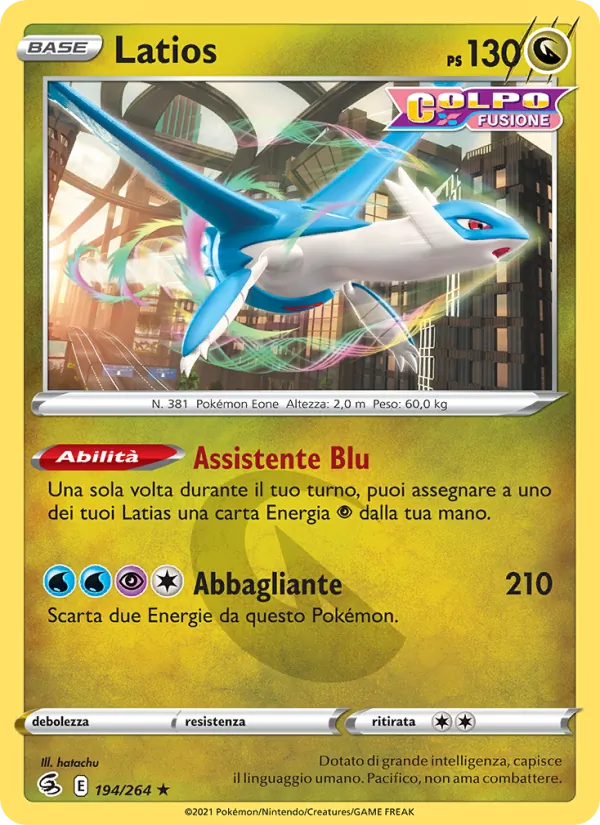 Latios Colpo Fusione 194/264
