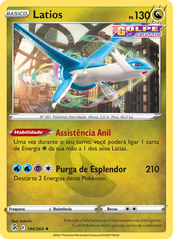 Latios Golpe Fusão 194/264