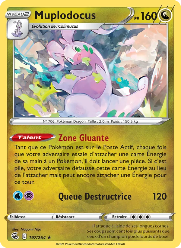 Muplodocus Poing de Fusion 197/264