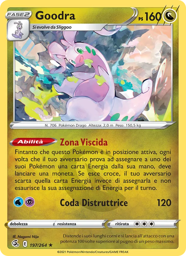 Goodra Colpo Fusione 197/264