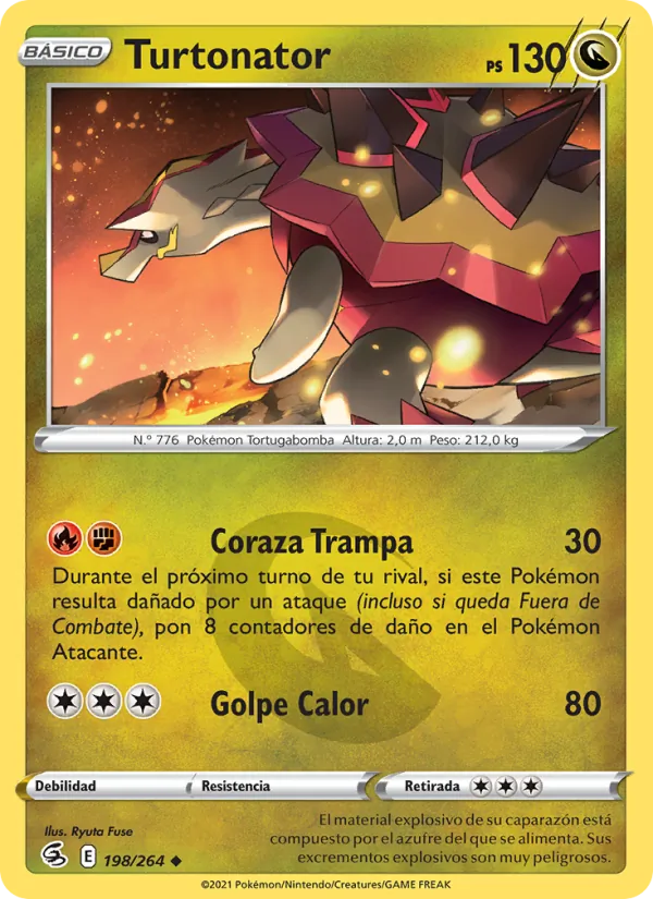 Turtonator Golpe Fusión 198/264