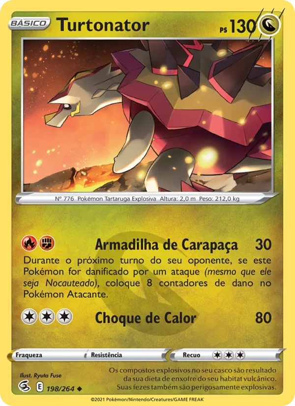 Turtonator Golpe Fusão 198/264