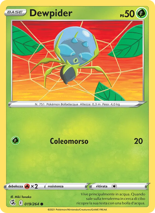 Dewpider Colpo Fusione 19/264