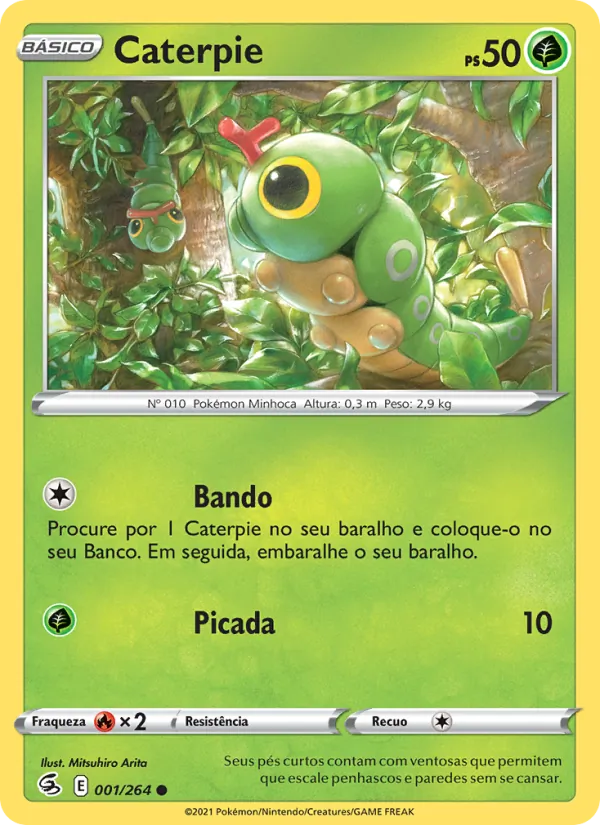 Caterpie Golpe Fusão 1/264