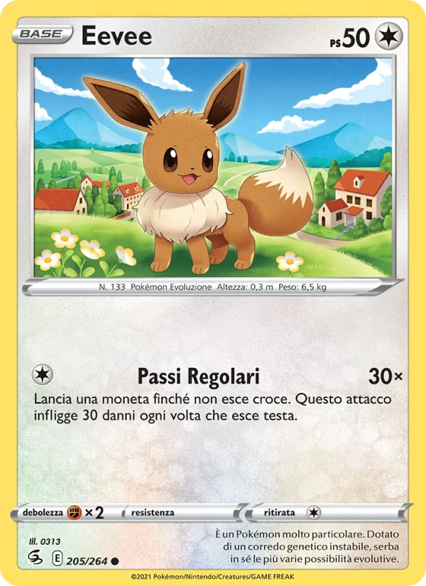 Eevee Colpo Fusione 205/264