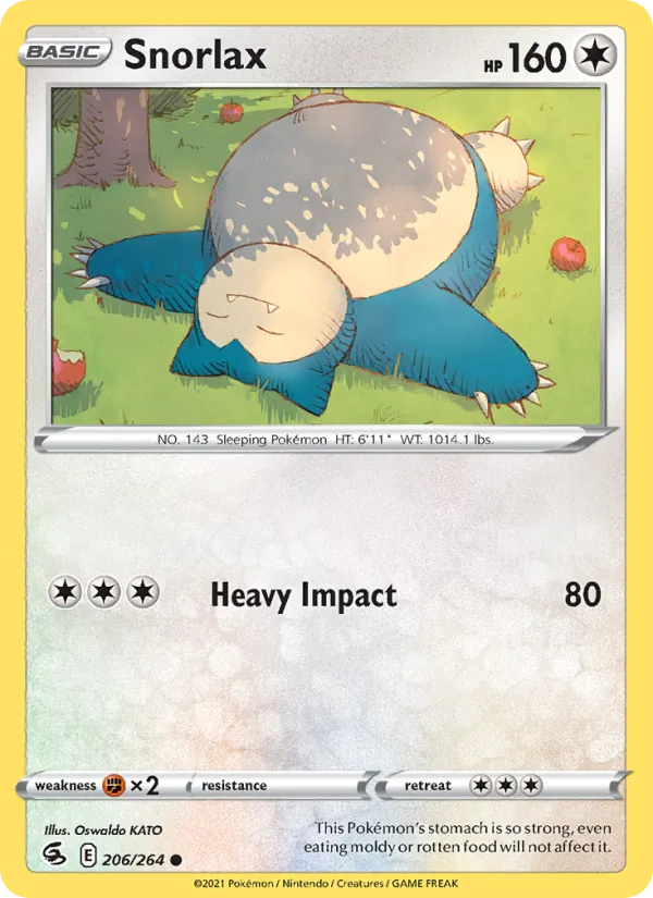 Snorlax Fusion Strike 206/264