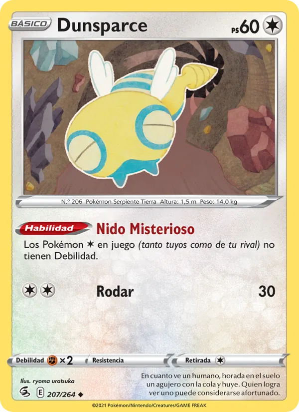 Dunsparce Golpe Fusión 207/264
