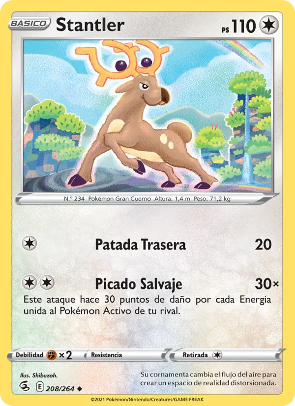 Stantler Golpe Fusión 208/264