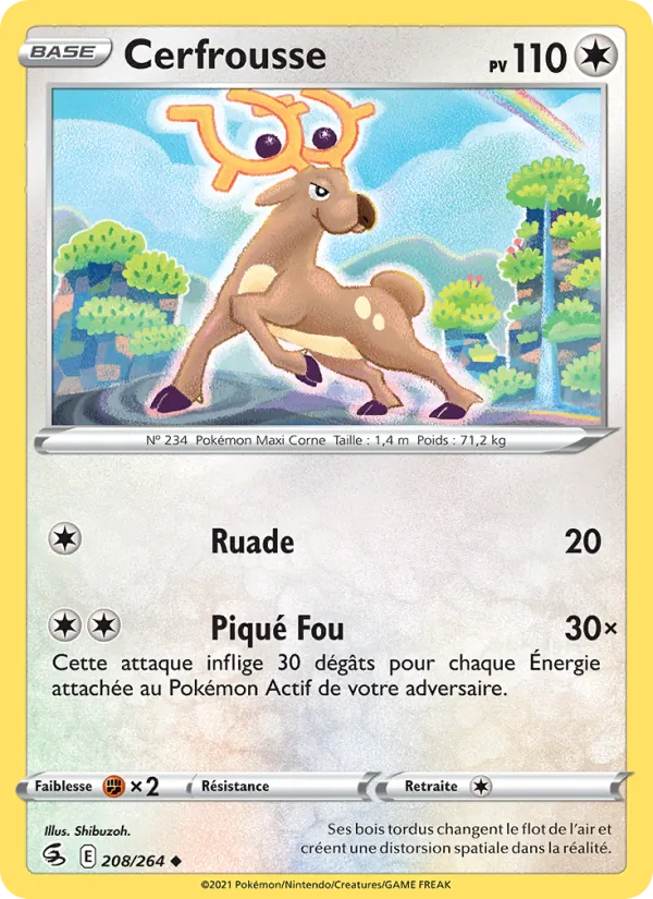 Cerfrousse Poing de Fusion 208/264