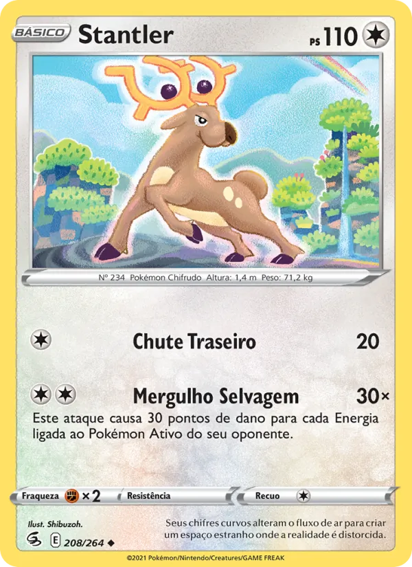 Stantler Golpe Fusão 208/264