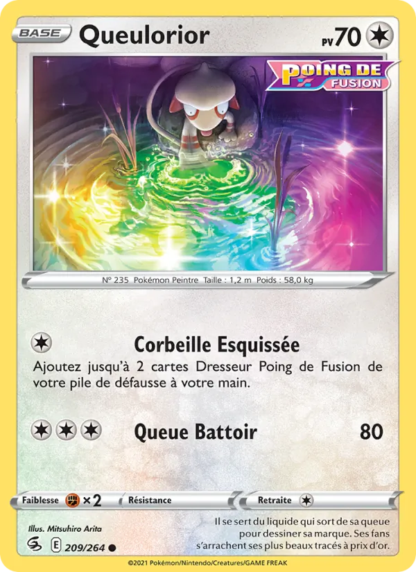 Queulorior Poing de Fusion 209/264