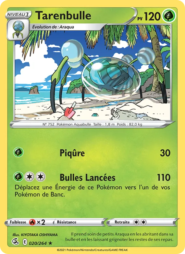 Tarenbulle Poing de Fusion 20/264