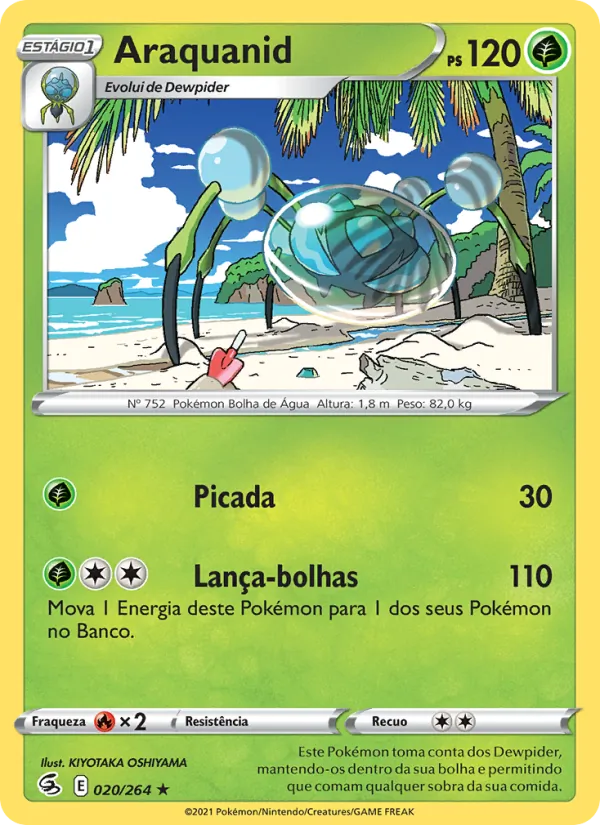 Araquanid Golpe Fusão 20/264