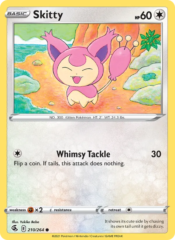 Skitty Fusion Strike 210/264