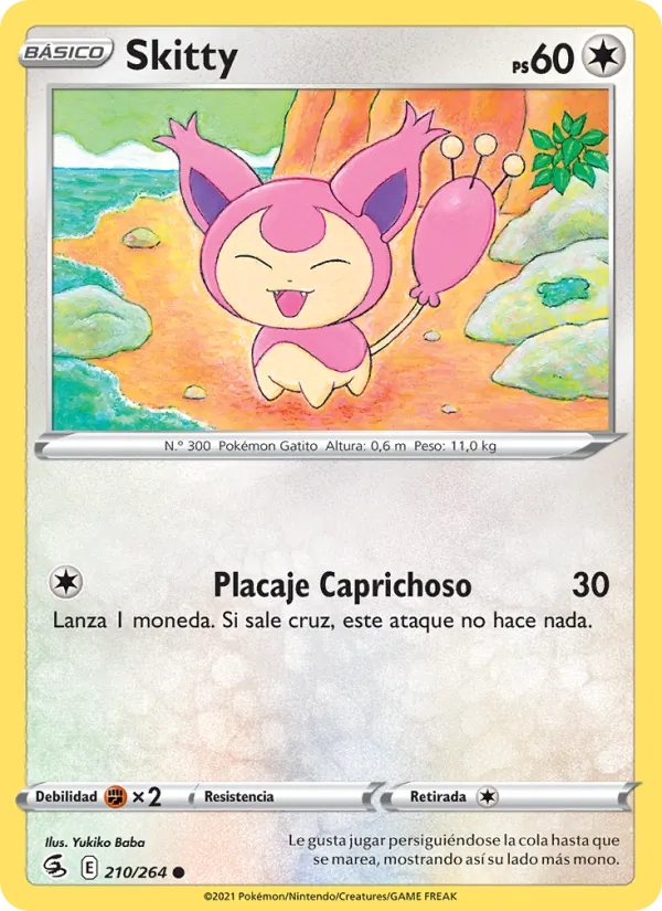 Skitty Golpe Fusión 210/264